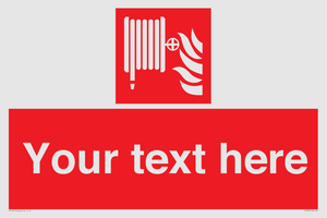 FV7334: Custom Fire hose reel Sign