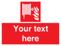 FV7334: Custom Fire hose reel Sign