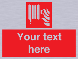 FV7334: Custom Fire hose reel Sign