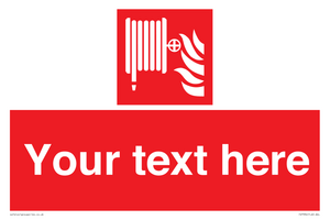 FV7334: Custom Fire hose reel Sign