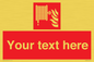 FV7334: Custom Fire hose reel Sign
