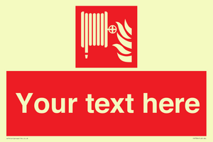 FV7334: Custom Fire hose reel Sign