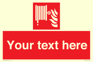 FV7334: Custom Fire hose reel Sign