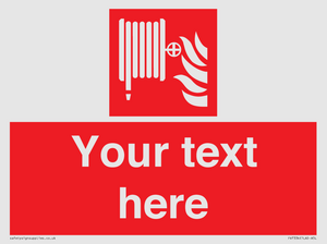 FV7334: Custom Fire hose reel Sign