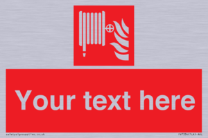 FV7334: Custom Fire hose reel Sign