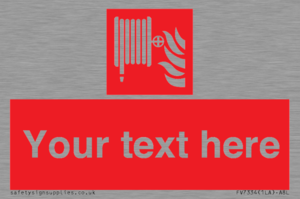 FV7334: Custom Fire hose reel Sign