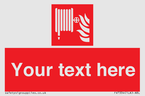 FV7334: Custom Fire hose reel Sign