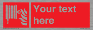 FV7334: Custom Fire hose reel Sign