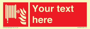 FV7334: Custom Fire hose reel Sign