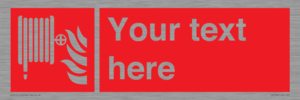 FV7334: Custom Fire hose reel Sign