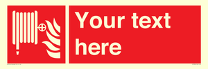 FV7334: Custom Fire hose reel Sign
