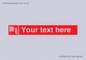 FV7334: Custom Fire hose reel Sign