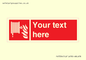 FV7334: Custom Fire hose reel Sign