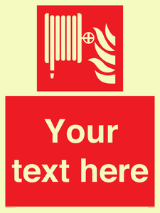 FV7334: Custom Fire hose reel Sign