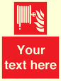 FV7334: Custom Fire hose reel Sign