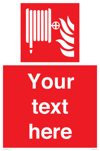 FV7334: Custom Fire hose reel Sign