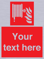 FV7334: Custom Fire hose reel Sign