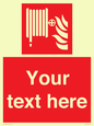 FV7334: Custom Fire hose reel Sign