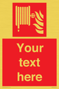 FV7334: Custom Fire hose reel Sign