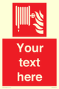 FV7334: Custom Fire hose reel Sign