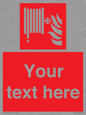 FV7334: Custom Fire hose reel Sign