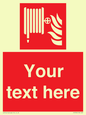 FV7334: Custom Fire hose reel Sign