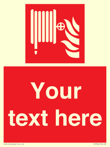 FV7334: Custom Fire hose reel Sign