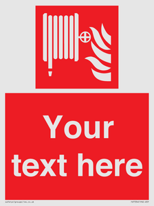 FV7334: Custom Fire hose reel Sign