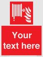 FV7334: Custom Fire hose reel Sign
