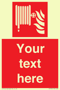 FV7334: Custom Fire hose reel Sign