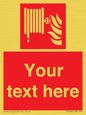 FV7334: Custom Fire hose reel Sign