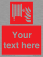 FV7334: Custom Fire hose reel Sign