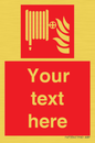 FV7334: Custom Fire hose reel Sign