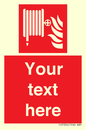 FV7334: Custom Fire hose reel Sign