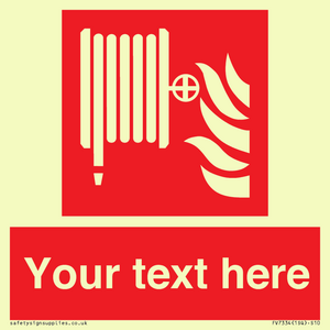 FV7334: Custom Fire hose reel Sign