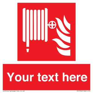 FV7334: Custom Fire hose reel Sign