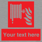 FV7334: Custom Fire hose reel Sign