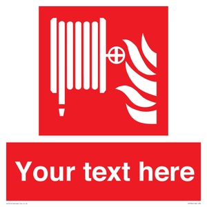 FV7334: Custom Fire hose reel Sign
