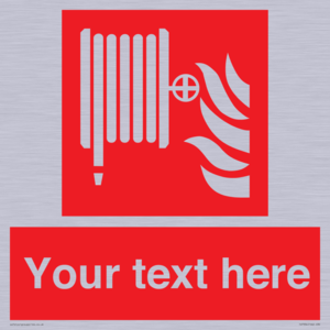 FV7334: Custom Fire hose reel Sign