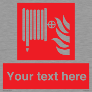 FV7334: Custom Fire hose reel Sign