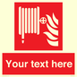 FV7334: Custom Fire hose reel Sign