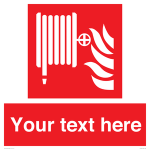 FV7334: Custom Fire hose reel Sign