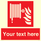 FV7334: Custom Fire hose reel Sign
