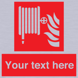 FV7334: Custom Fire hose reel Sign