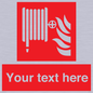 FV7334: Custom Fire hose reel Sign