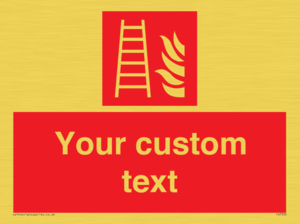 FV7335: Custom Fire Ladder