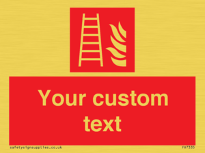 FV7335: Custom Fire Ladder