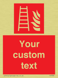 FV7335: Custom Fire Ladder