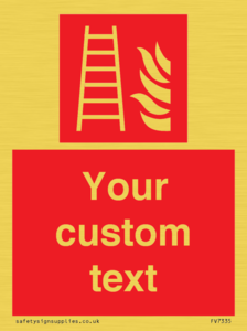 FV7335: Custom Fire Ladder