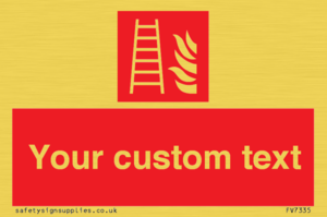 FV7335: Custom Fire Ladder